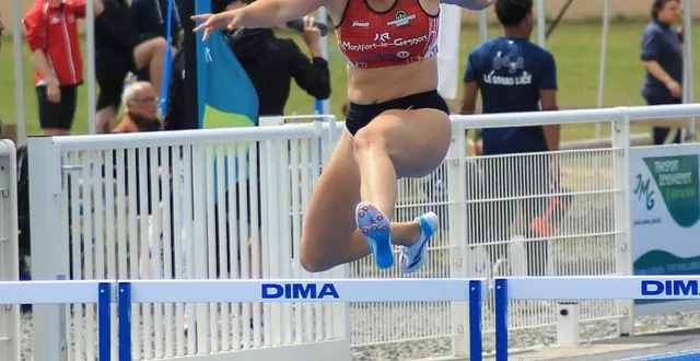 photo  maena drouin sera en lice sur le 400 m haies.  &copy;  archives le maine libre 