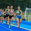 photo sur le 800 m femmes, jade martin (à gauche) s’impose alors qu’axelle fays (à droite) termine au pied du podium.
