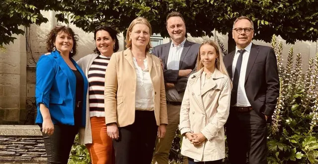 photo  de gauche à droite, sandrine boullais, séverine lecuyer, anne-laure blin, benoît triot, anaëlle chaussivert et frédéric mortier. jacquelin ligot n’est pas présent sur la photo.  &copy;  dr 