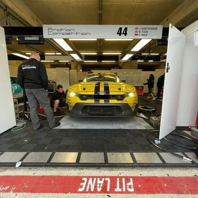 photo chez proton, on peut se satisfaire de la course en lmgt3, avec un podium final dans la catégorie.  ©  ouest-france