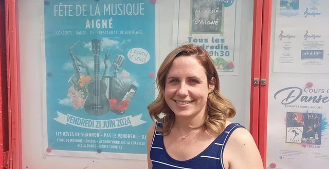 photo  karène thébault, présidente de l’association communale culture et loisirs.  &copy;  ouest-france 