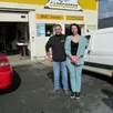 photo rodolphe binet et son épouse johanna sont à la tête du garage des rhodos à cerisy-belle-étoile (orne).