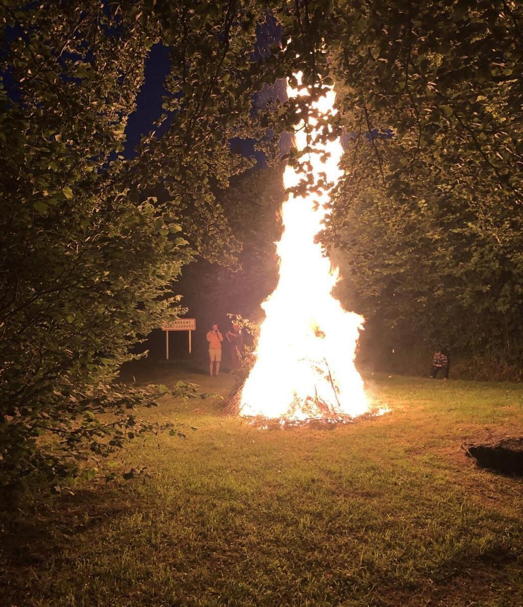 Saint-Laurent. Un feu sacré pour le solstice d’été - Dinan.maville.com