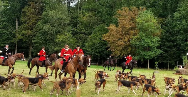 photo  « une journée de chasse à carrouges » sera rejouée cette année.  &copy;  archives ouest-france 