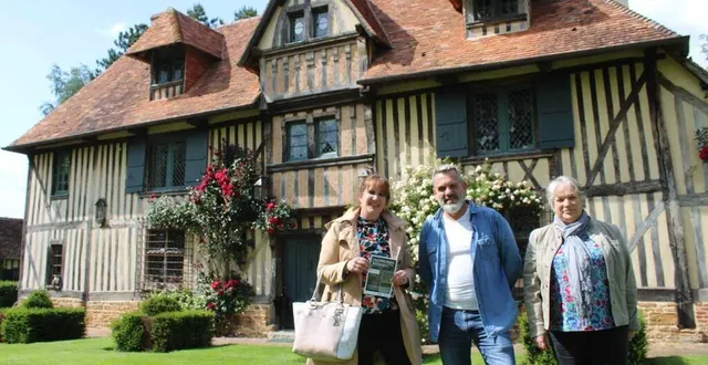 photo  christophe luraschi accueillera les visiteurs, leur fournissant toutes les explications sur l’histoire de ce magnifique manoir augeron du xviie siècle.  &copy;  ouest-france 