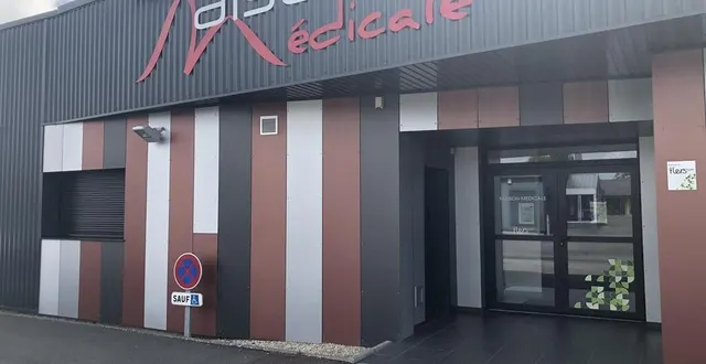 photo  la maison médicale de briouze (orne) va faire l’objet de travaux de modernisation, du 8 au 29 juillet 2024.  &copy;  ouest-france 