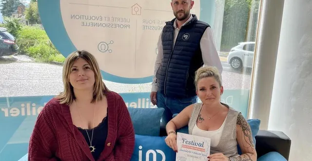 photo  associés et fondateurs de l’association du pôle perche émeraude, florian lelievre, lauren dodier et laeticia laures organisent un salon des entrepreneurs à sceaux-sur-huisne.  &copy;  le maine libre 