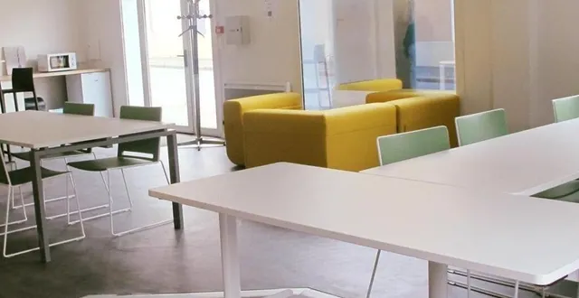 photo  un espace de coworking au 2 bis rue de saint-augustin.  &copy;  co 