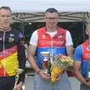 photo  le podium de la catégorie 3 met à l’honneur jacques gautier de la patriote de bonnétable. 