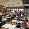 photo  70 adultes ont participé à l’open de france de puzzle. les dix plus rapides à reconstituer un jeu de 500 pièces ont été récompensés. 