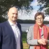 photo  sylvie gabin portera la candidature du nouveau front populaire dans la 6e circonscription de maine-et-loire, avec pour suppléant aurélien le corre, élu à orée-d’anjou. 