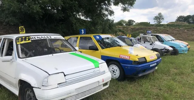 photo  des voitures, cross car et buggys, sont déjà en place pour la compétition, les 22 et 23 juin 2024.  &copy;  ouest-france 