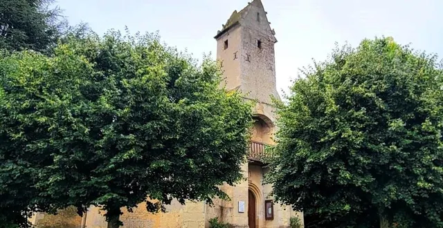 photo  le point de rassemblement est situé devant la belle église saint-martin de gémages, de style roman, dont l’histoire remonte au ixe siècle.  &copy;  ouest-france 