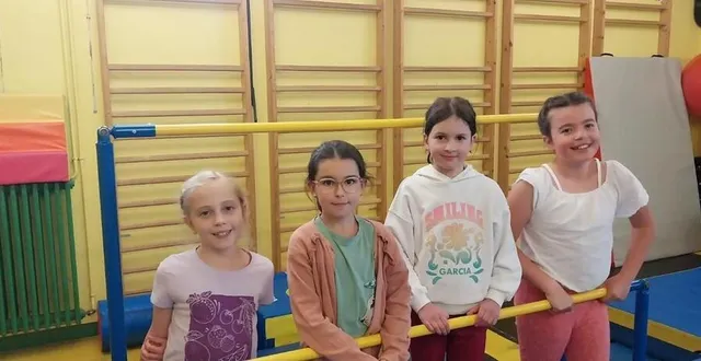 photo  pour les plus jeunes, des cours de gymnastique sont proposés tous les mercredis après-midi.  &copy;  ouest-france 