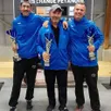 photo la triplette du club rocher le mans (ici lors des titres régionaux) a connu un parcours fait de hauts et de bas au championnat de france de triplettes.