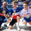 photo thomas gachignard (à droite) termine troisième du championnat de france élite.