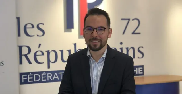 photo  clément coulon, président de la fédération lr de la sarthe se présente dans la première circonscription.  &copy;  le maine libre 