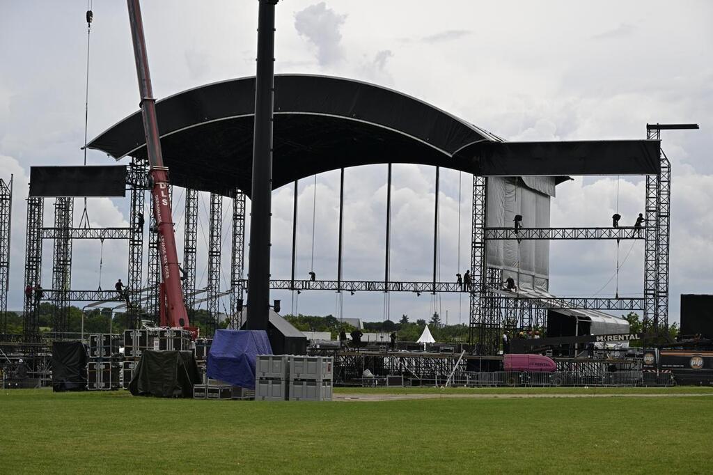 EN IMAGES. Hellfest 2024 visite en avantpremière La