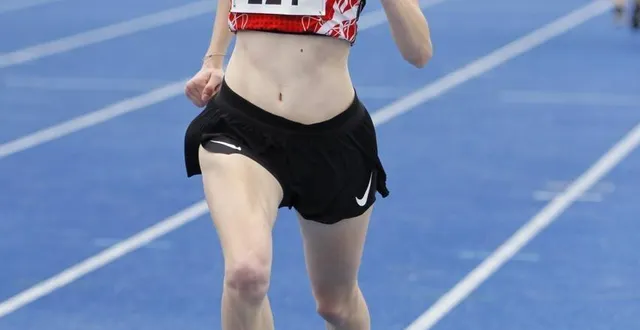 photo  jade martin a amélioré son record de 4 secondes sur 800 m dimanche  &copy;  ouest-france 