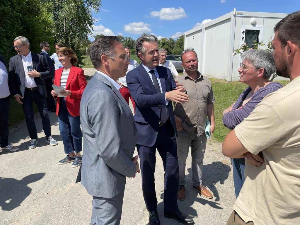 Législatives 2024. Le ministre Christophe Béchu en visite de campagne ...