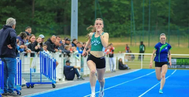 photo  léonore regnier est en route pour les championnats de france.  &copy;  archives le maine libre 