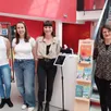 photo de gauche à droite, claire berthe, directrice du tourisme ; valentine crochemore, chargée d’accueil ; emma flandin, responsable rive d’arts ; et émilie boyer, adjointe au tourisme.