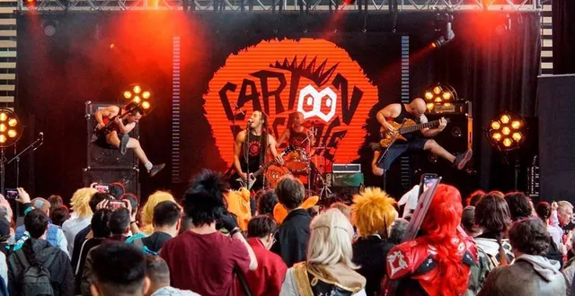 photo  le groupe déjanté cartoon machine va reprendre des classiques de disney façon punk-rock le vendredi 26 juillet 2024 sur la place saint-germain, à flers, dans l’orne.  &copy;  cartoon machine 