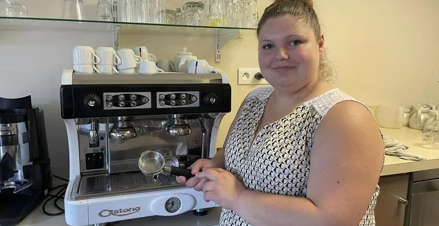 photo  courgenard, 25 juin 2024. alexia vaudelle a hâte d’ouvrir les portes de l’évasion gourmande, son premier restaurant à seulement 25 ans.  &copy;  le maine libre 