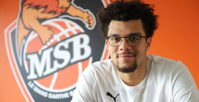 photo  noah penda a visité les installations du msb avant de défendre les couleurs de l’équipe de france u20 cet été.  &copy;  msb 