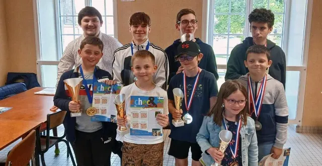 photo  au 1er rang : kélyo moulin, 1er prix benjamin ; ethan lelièvre, 1er prix nouveau benjamin ; tom busnot, plus de victoires toutes catégories ; cléa lemardeley, 1re fille ; maël degrenne, dit canuet, 2e prix benjamin. au second rang : valentin baury, clément hamel, 2e cadet ; maxence chrétien, 1er prix cadet, et marius charlotte, 1er prix nouveau cadet.  &copy;  ouest-france 