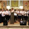 photo les deux chorales les polysons et cocktail mélodie se sont réunies pour le concert final.
