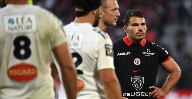 photo  au stade vélodrome, antoine dupont va disputer sa quatrième finale de top 14.  ©  photo : christophe archambault /afp 