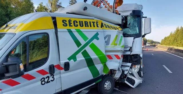 photo  le véhicule d’alis a été percuté par l’arrière.  &copy;  ouest-france 