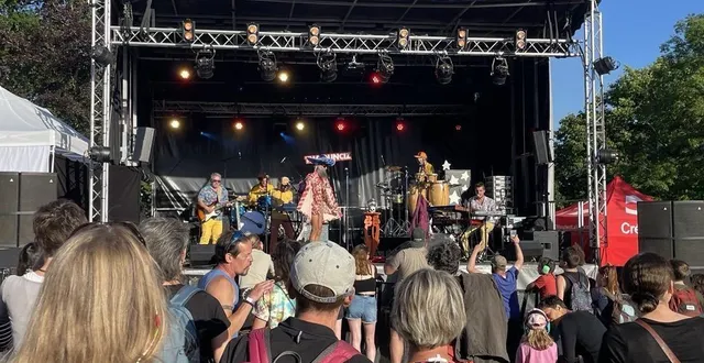 photo  le groupe tha dunciz ouvre le festival des bichoiseries, vendredi 28 juin 2024, peu avant 20 h.  &copy;  ouest-france 