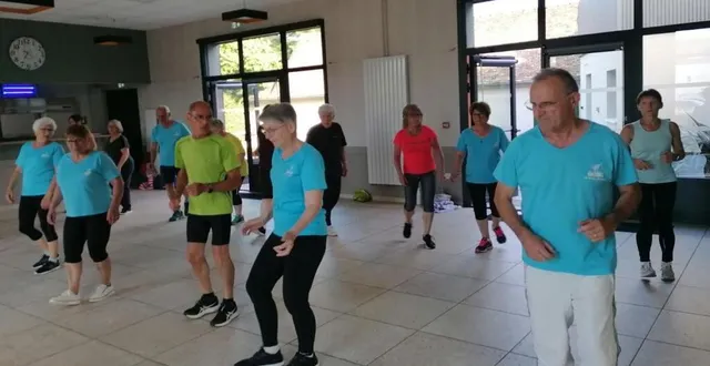 photo  dernière séance sportive de la saison avant l’assemblée générale  et un repas convivial.  &copy;  ouest-france 