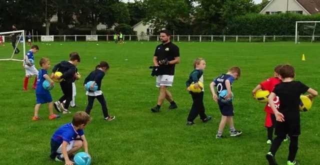 photo  parmi les succès de l’école de foot : les séances « découverte », qui permettent aux plus jeunes d’apprivoiser le ballon et la discipline.  &copy;  ouest-france 