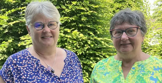 photo  christine thuleau et christina livet, élue de saint-georges-sur- loire.  &copy;  co 