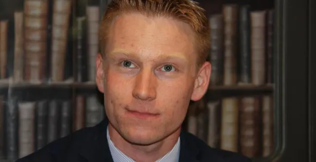 photo  romain lemoigne, candidat rn arrive en tête dans la 3e circonscription de la sarthe.  &copy;  le maine libre 