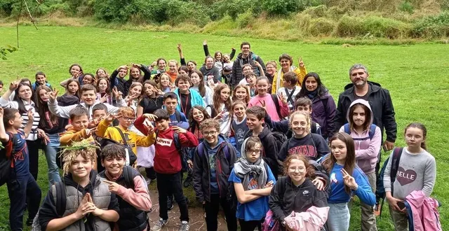 photo  une sortie pédagogique que les élèves de sixième ont appréciée.  &copy;  collège de conlie 