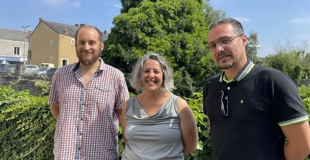 photo  nicolas cabrol et guillemette burel tiendront la pause marché, place de la république alors que vincent perez dirigera la plaisance, sur le port.  &copy;  le maine libre 