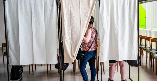 photo  trois duels rn-ensemble et deux duels rn-nouveau front populaire se joueront, ce dimanche 7 juillet 2024.  &copy;  le maine libre - yvon loué 