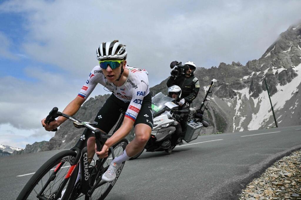 Tour de France. Un Tadej Pogacar record dans l’ascension du col du