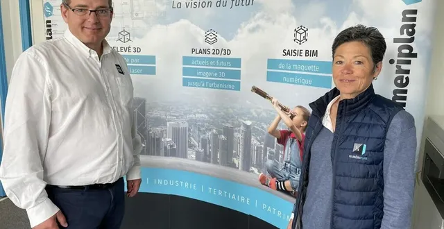 photo  hervé bryja et son épouse caroline dirigent l’entreprise mamertine qui fête ses 20 ans.  &copy;  le maine libre 