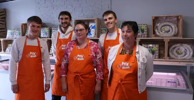 photo  le magasin prix’miam, situé 12, avenue d’obernkirchen à la flèche (sarthe), ouvre ses portes ce jeudi 4 juillet 2024  &copy;  ouest-france 