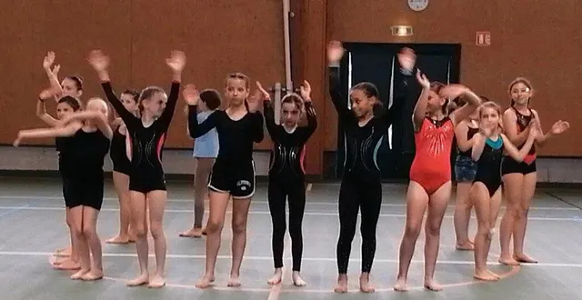 photo luché-pringé. belles prestations au gala de gymnastique  &copy;  le maine libre 