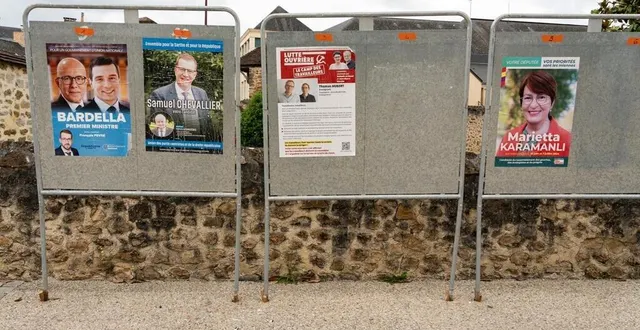 photo  les électeurs de samuel chevallier de la deuxième circonscription, doivent désormais choisir entre le rassemblement national et le nouveau front populaire.  &copy;  le maine libre - xavier sarrat 