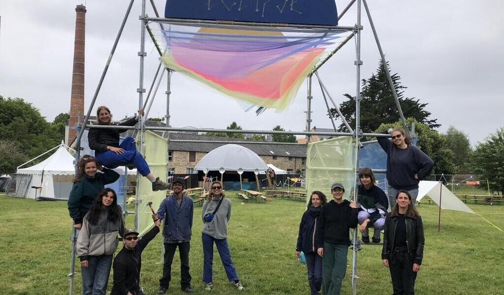 REPORTAGE. Le parc Saint-Cyr, poumon du festival des Tombées de la nuit ...