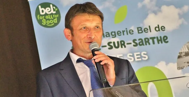 photo  joël geslin est le directeur de l’usine bel de sablé-sur-sarthe depuis juin 2023.  &copy;  ouest-france 