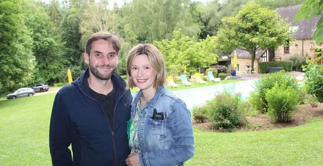 photo  gwenhaël duval et dorothée rabourdin sont les heureux propriétaires de ce domaine qui constitue véritablement un havre.  &copy;  ouest-france 