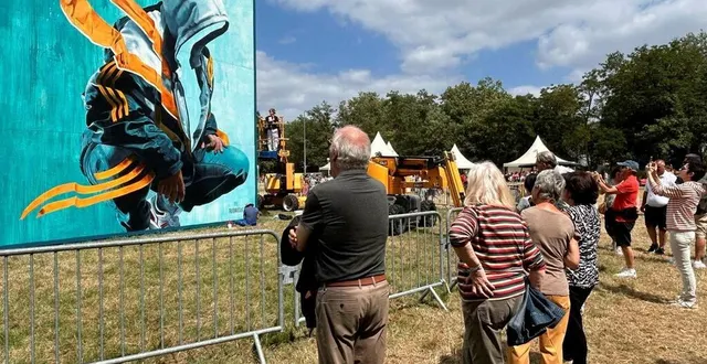 photo  pour sa 6e édition, le festival de street art plein champ accueillera près de 90 artistes nationaux et internationaux  &copy;  archives ouest-france 